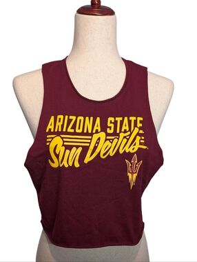 Arizona State Sun Devils Graphic muscle Tank Top. Oversized Small.